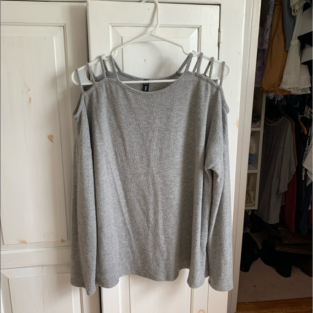 Grey Lightweight Trendy Sweater
